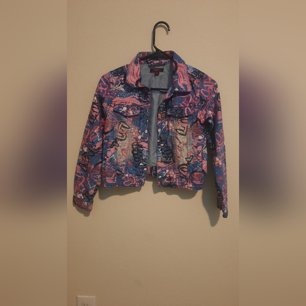 Denim for girl size 10 NYC colorful